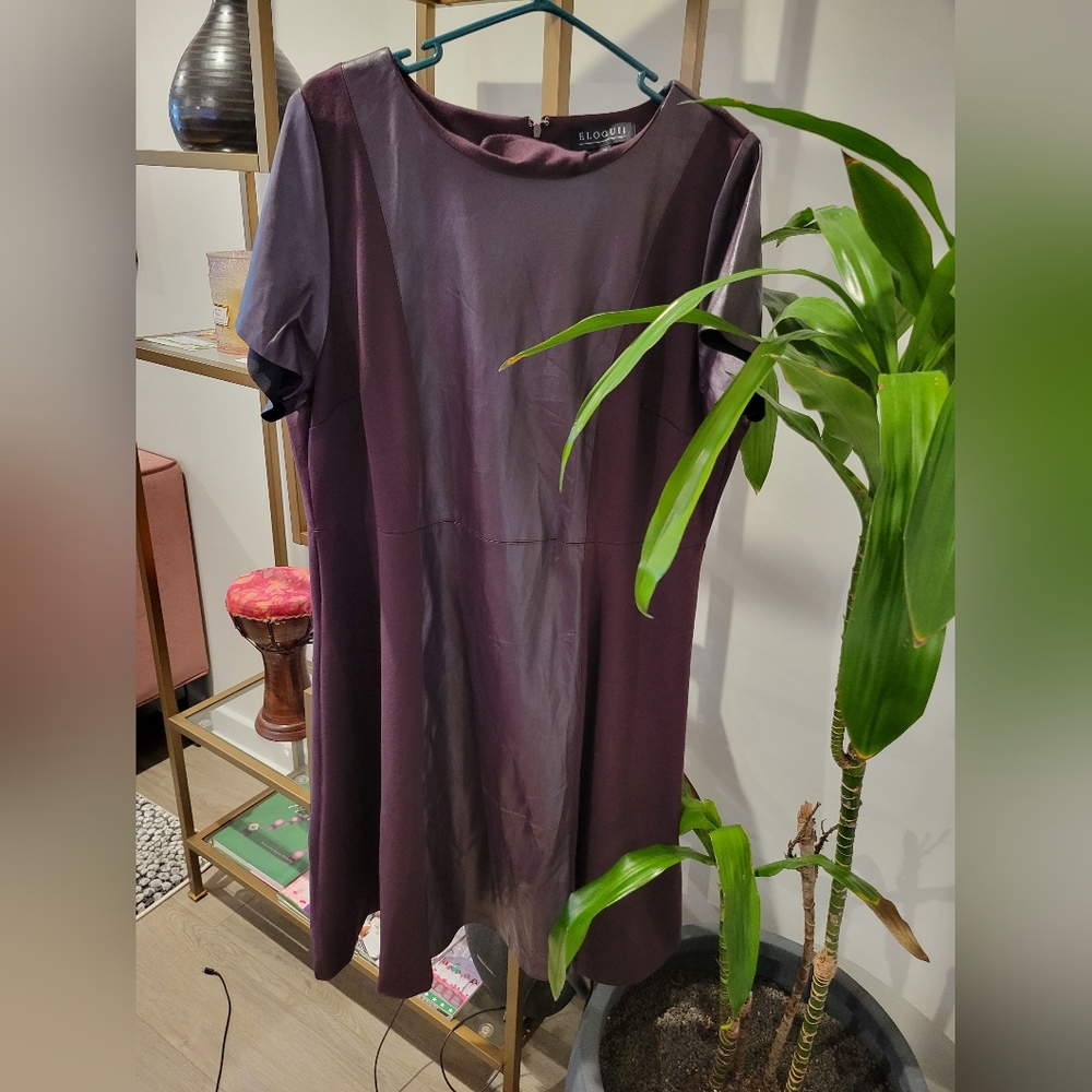 Elegant Purple Dress
